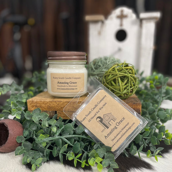 Amazing Grace 8oz Soy Wax Candle