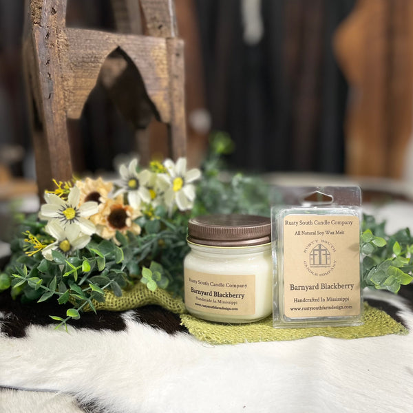 Barnyard Blackberry 8 oz. Soy Wax Candle