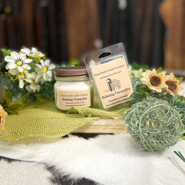 Relaxing Tranquility  8 oz. Soy Wax Candle